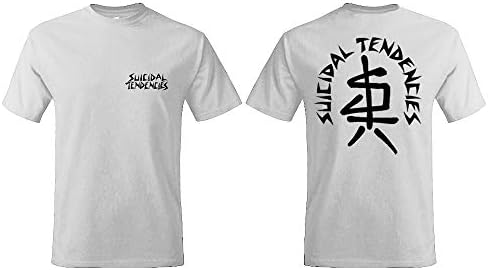 Suicidal Tendencies Official Logo Long Sleeve Shirt Grey S