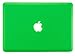 Kuzy - GREEN Rubberized 13inch Hard Case Cover See Thru for NEW Macbook PRO 13.3