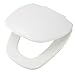 Bemis 7B1240200 000 Plastic Round Toilet Seat White