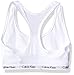 Calvin Klein Women's Carousel 2 Pack Bralette, Black/White, S