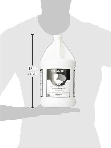 Skunk Off Pet Shampoo – Ready to use Skunk Odor Remover for Dogs, Cats
