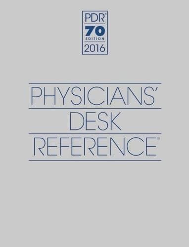 2016 Physicians' Desk Reference, 70th Edition (Boxed) (Physicians' Desk Reference (Boxed)) Hardcover – 14 Jan. 2016