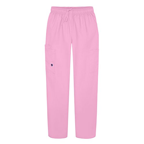 Sivvan Womenâ€™s Scrubs Drawstring Cargo Pants (Available in 12 Colors) - S8200 - Sherbet - L