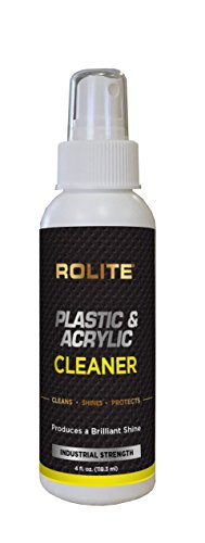 Plastic & Acrylic Cleaner for Motorcycle Windshields, Marine Eisenglass, Headlights, Retail Displays, 3D Printers & Hot Tubs/Spas