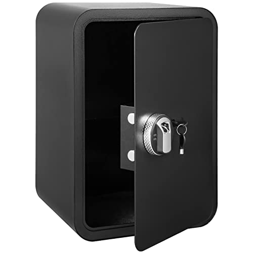 VEVOR Safe Box, 1.8 Cubic Feet Money Safe with Fingerprint Lock and Key