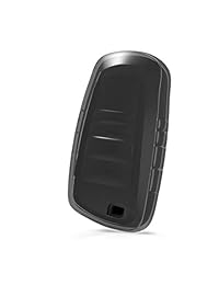 kwmobile - Funda para llave de coche para BMW, de silicona TPU suave, para mando a distancia de 3 botones de BMW (solo Keyless Go), transparente