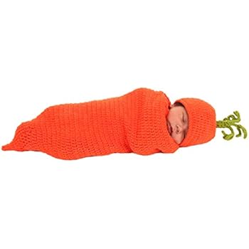 Princess Paradise Unisex Baby Carrigan The Carrot Deluxe Costume, As Shown, 0/3M