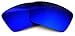 Polarized Ikon Iridium Replacement Lenses for Oakley Triggerman Sunglasses - Deep Blue