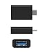Jelly Comb 3.1 USB-C(Type-C) to 3.0 USB-A(Type-A) High-Speed Adapter Converter Connector – Compatible with The New 2015 Macbook