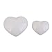 Heart Shaped Door Drawer Bin Handle Pull Knob Hardware White S