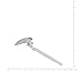 American Standard 738995-0020A Champion 4 Left-Hand Toilet Flush Handle Trip Lever, Polished Chrome
