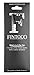 FINTOCO Round Waxed Dress Shoelaces with Silver Tips, Black, 30 inches (76cm)
