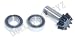 HPI Savage X 4.6 PINION GEAR & BEARINGS (differential bevel bulkhead diff