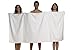 THIRSTY Towels Oversized Luxury 40x80 Bath Sheet - 100% Turkish Cotton, Ultra Soft, Thick & Absorbent Towel for Bathroom, Spa, Beach & Pool, Hotel Quality Comfort | White