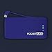 Tzumi PocketJuice Endurance AC - Mini Portable Smart Device Battery Pack Charger - 4,000 mAh High-Speed Single USB Port - Works with All iPhone and Android Devices & Includes Micro USB Cable - Blue