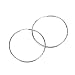 YFN Hoop Earrings 925 Sterling Silver Circle Endless Loop Earrings Mother Day Gift for Mom Women Wife Size 40 50 60MM