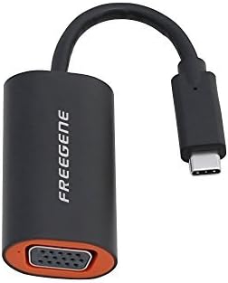 FREEGENE USB 3.1 Type C to VGA Adapter for Apple The New Macbook/ Chromebook Pixel/Dell XPS 13/Yoga 900/Asus Zen AIO/Lumia 950/950XL