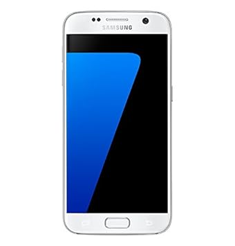 Samsung Galaxy S7 Smartphone, entsperrt, 4G, 13 cm/5,1 Zoll – 32 GB – 4 GB RAM – Android, Weiß