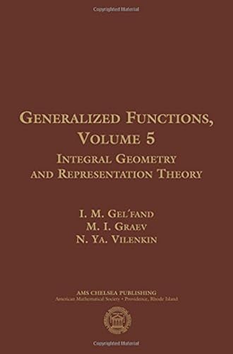 Download Generalized Functions: Integral Geometry and Representation Theory PDF