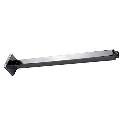 FidgetFidget Ceiling Mount 16" Bathroom Stainless Steel Shower Arm for Shower Head Assembly