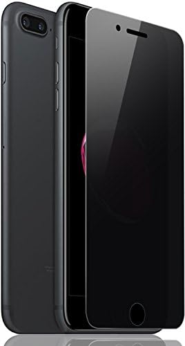iPhone 7 Plus Screen Protector, Qouya Privacy Tempered Glass Screen Cover Film 9H Hardness and Easy Install Anti Spy Screen Protector for iPhone 7 Plus(5.5 inches)