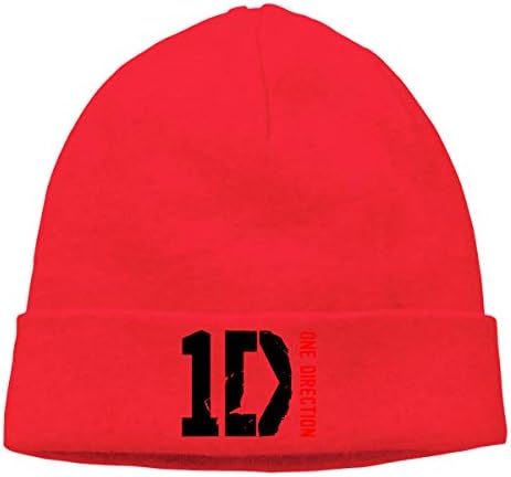 KTSZS Men&Women One Direction Logo Cuffed Plain Skull Knit Hat Cap Snowboard Hat for Men and Women Deep Heather