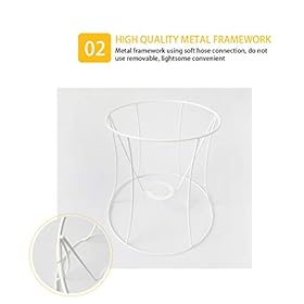 Cozeyat Palm Tree Beach Table Lamp Shades Mandala Desk Lamp Shade Handcrafted,Spider Lamp Shade Barrel Fabric Lampshade… 31E%2Blbc%2Bh L