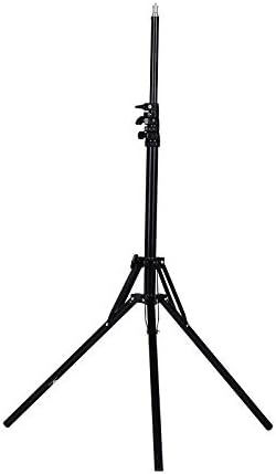 Max Extension 190cm Light Weight Portable Light Standing Tripod 1/4 Screw for Ring led lamp Studio LED Continue Lighting