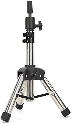 通販 Neverland Beauty マネキンスタンド ウィッグスタンド スタンドクランプ 美容師トレーニング専用 高度調整可能 三脚タイプ クランプ マネキンヘッド練習用