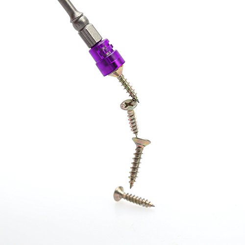 image for Yakamoz Magnetic Collar Design 10pcs 1/4 Inch Hex Shank PH2 Magnetic P