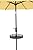 TailBrella Table for Tailgate Hitch Umbrella For Truck/SUV Tailgater. 9FT XL Water-Resistant Tailgating Tent/Canopy for Outdoor BBQ Grill, Chair, Table, Games. Incl Bag, Rail, Pin, Accessories.