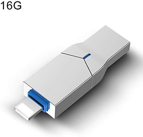 LOBJA LbojailiAi Memory Stick Drive USB Flash Drive Type-C for iPhone Android, 2 in 1 16/32 / 64GB