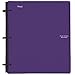 Five Star Flex Hybrid NoteBinder, 1-1/2 Inch Binder with Tabs, Notebook and 3 Ring Binder All-in-One, Purple (72518)