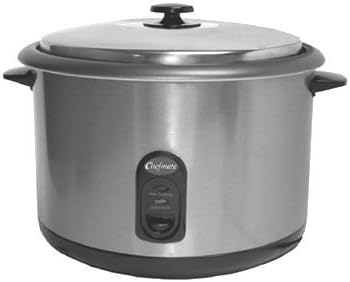 Globe Rc1 Chefmate 25Cup Countertop Rice Cooker