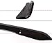 Glossy Black GT Style Shark Fin Rear Bumper Diffuser + Side Corner Apron Spat Valance Compatible With for 2018-2020 Toyota Camry SE XSE