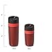 OXO Good Grips Double Wall Travel Mug 15 ounce-Red