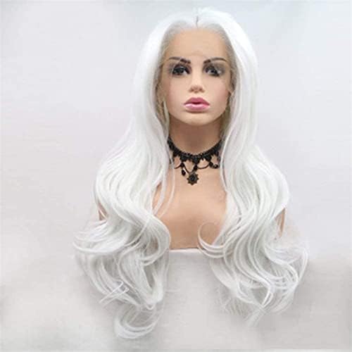 MilkYa Wigs Long Curly Hair Creative New Luminous Silk Wig Program