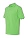 Jerzees Mens Modern/Fitted Polo Shirts, Kiwi Green, Medium US