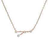PAVOI 14K Rose Gold Plated Astrology Constellation