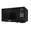 Panasonic NN-E28JBMBPQ Compact Solo Microwave Oven with Turntable, 800 W, 20 Litres, Black, One Size