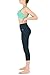 icyzone Women Workout Clothes Athletic Leggings Capri Activewear Hot Yoga Pants(XL, Blueberry)