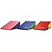 We Sell Mats Preschool Gymnastics Incline Mat, Cheese Wedge Skill Shape, Tumbling Mat for Gymnastics Training, Cheerleading and Obstacle Courses, Pink, preschool (34