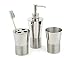 StainlessLUX 71184 Two-Tone Stainless Steel Soap Dispenser (10 Oz) - Quality Bath Accessory for Your Home