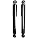 Shocks Rear,ECCPP 2x Shocks Absorbers for Chevy Fits 1999-2007 C hevy Silverado1500 for GMC Sierra 1500,1994-2001 for Dodge Ram 1500 1994-02 D-odge Ram 2500/Ram 3500 Auto Shocks Sets Gas Struts 344365