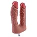 Hismith Double Penetrator Sex Machine Attachment, Silicone Vaginal and Anal Pleasure Toy