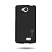 Optimus F60 Case, CoverON for LG Tribute / Transpyre / Optimus F60 Hard Case Slim Fit Back Cover w/ Rubberized Coating - Black