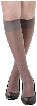 Women S Stockings Casual Knee Stockings Solid High Color Straight Festive Clothing Tube Half Transparent Stockings