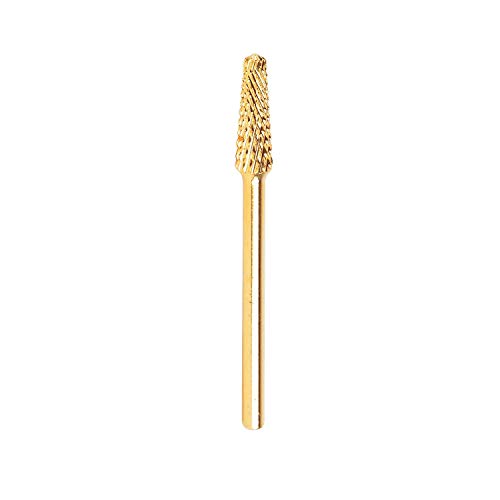 12 Types Nail Drill Carbide Bit Golden Electric Nail Drill Carbide Bits Nail Art Manicure Pedicure Tool,10