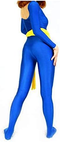 Amazon コスプレ キャッツアイ 全身タイツ ブルー M コスプレ 仮装 通販
