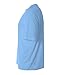 Hardcore Mens Rash Guard Surf Swim Shirt Water Sports SPF Protection Loose Fit Light Blue